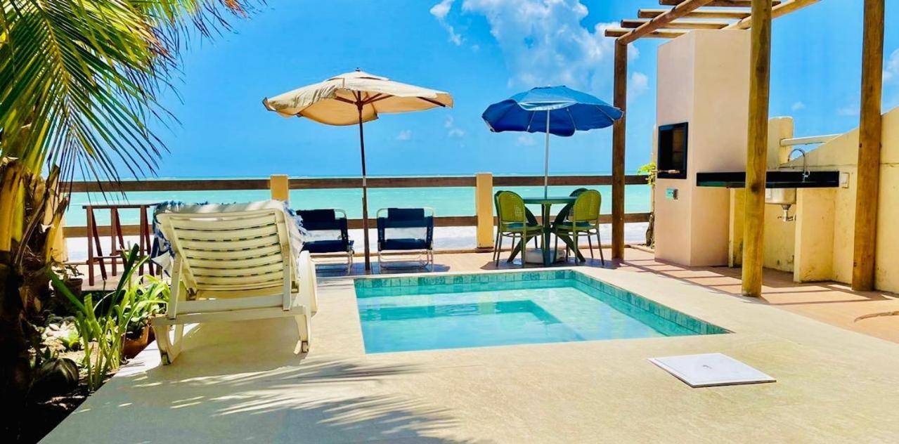 Casa Duplex Beira Mar Com Caseiro De Cortesia Em Maceio Exteriör bild